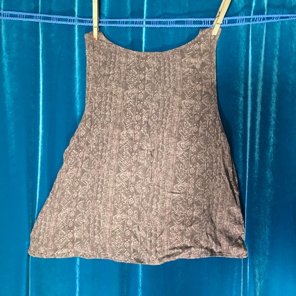 Forever 21 Boho Tribal Embroidered Tank Crop Top - Picture 4 of 12